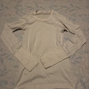 White Long Sleeve Top